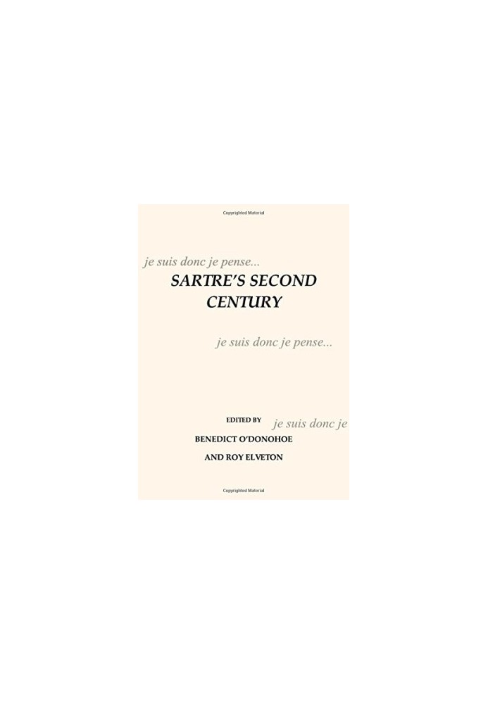 Sartre's Second Century