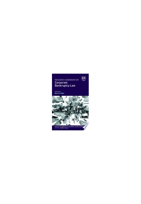 Research Handbook on Corporate Bankruptcy Law