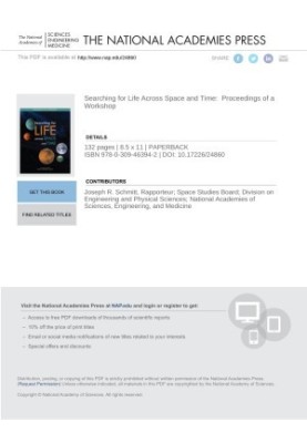 Searching for Life Across Space and Time: Proceedings of a Workshop