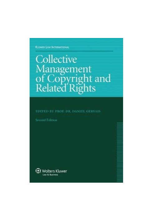 Collective Management of Copyright and Related Rights 2nd Edition