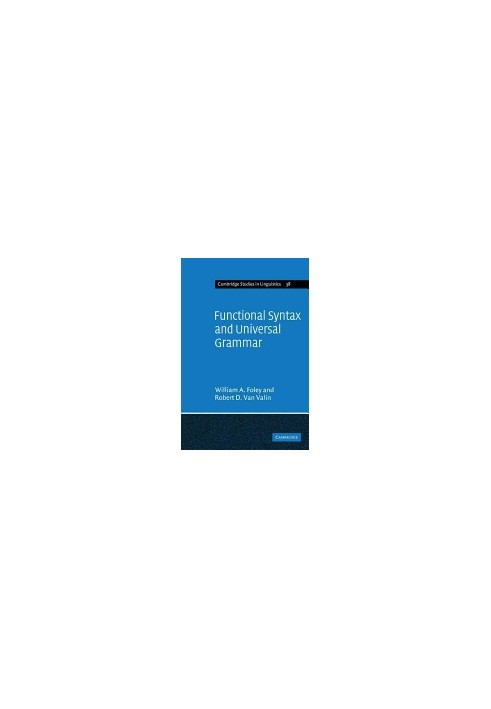 Functional Syntax and Universal Grammar