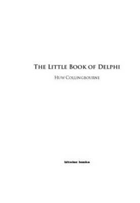 The Little Book Of Delphi Programming: Learn To Program with Object Pascal