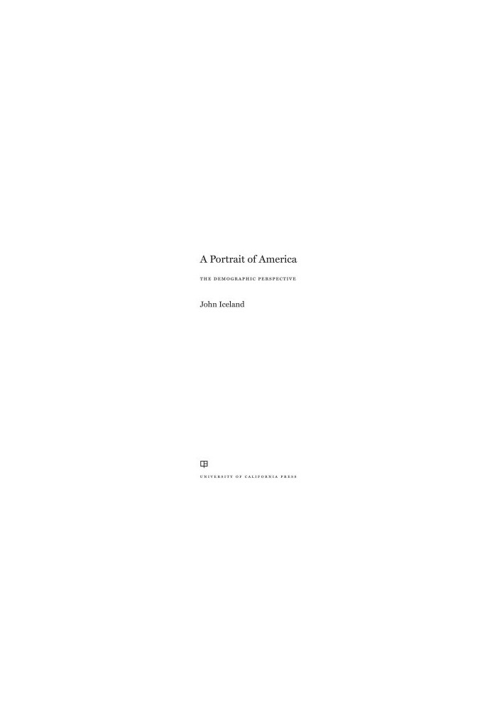 A portrait of America : the demographic perspective
