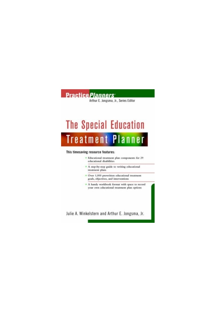 The Special Education Treatment Planner.