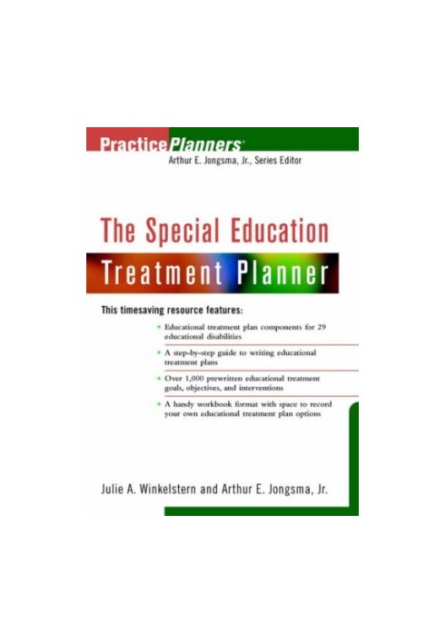 The Special Education Treatment Planner.