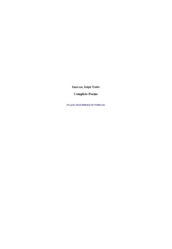 Complete Poems