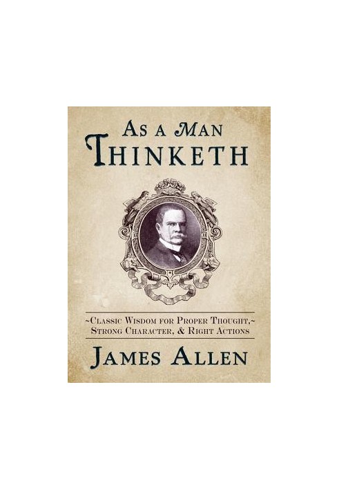 As a Man Thinketh