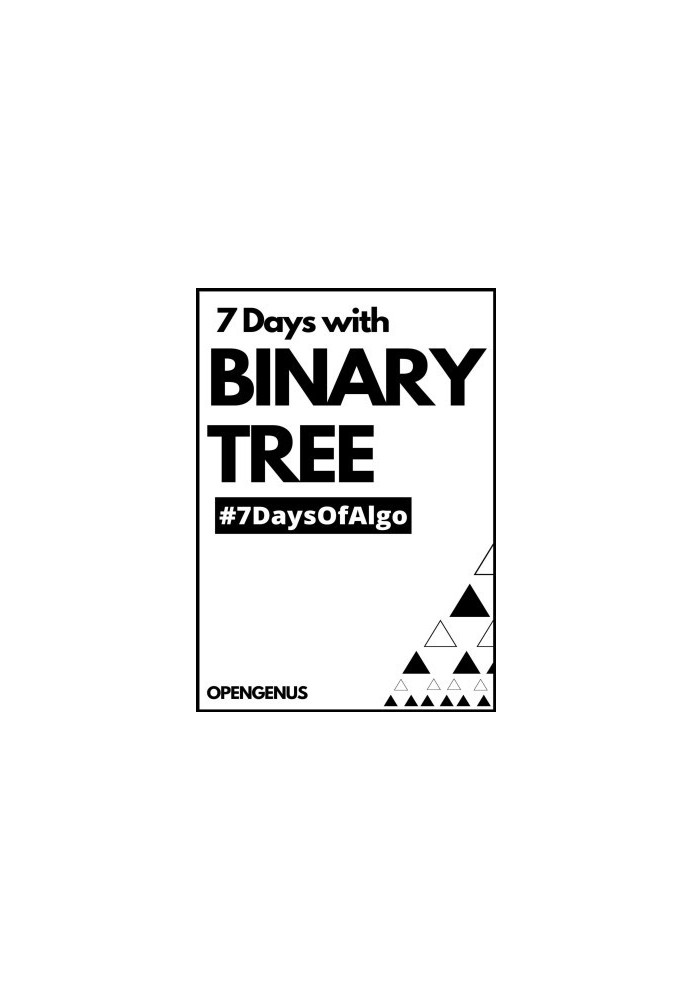 7 days with Binary Tree
