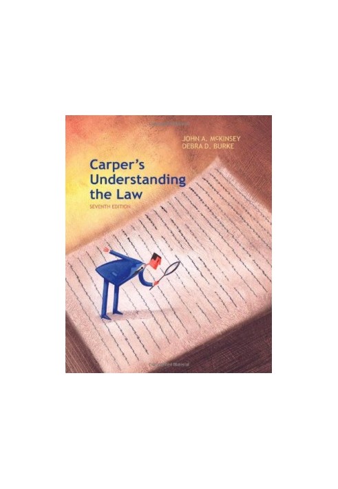 Carper’s Understanding the Law
