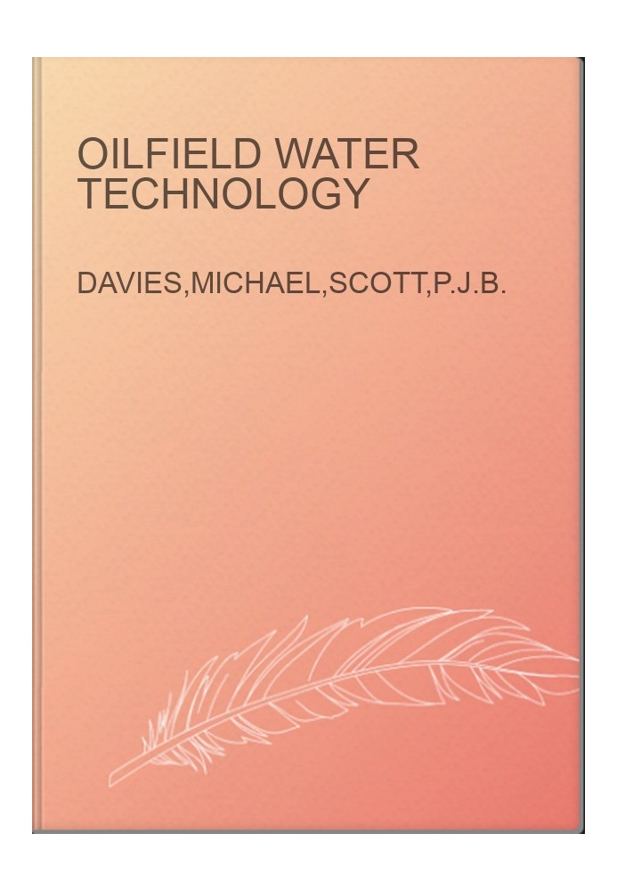 Oilfield Water Technology