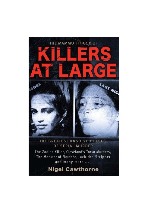 The Mammoth Book of Killers at Large · The Greatest Unsolved Cases of Serial Murder