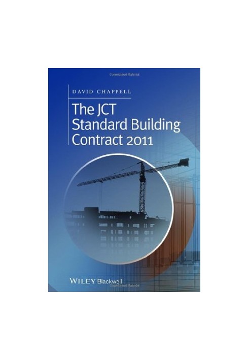The JCT Standard Building Contract 2011