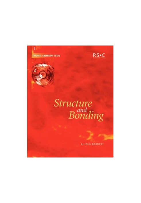 STRUCTURE AND BONDING, (Tutorial Chemistry Texts)