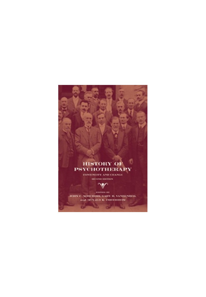 History of Psychotherapy: Continuity and Change
