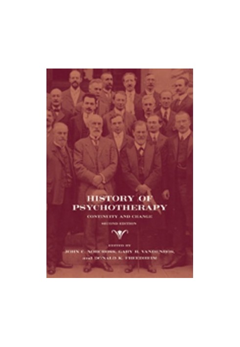 History of Psychotherapy: Continuity and Change