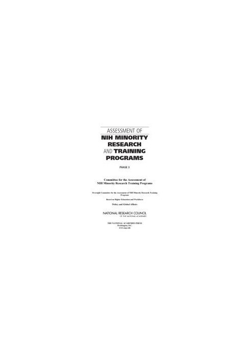 Assessment of NIH Minority Research and Training Programs: Phase 3