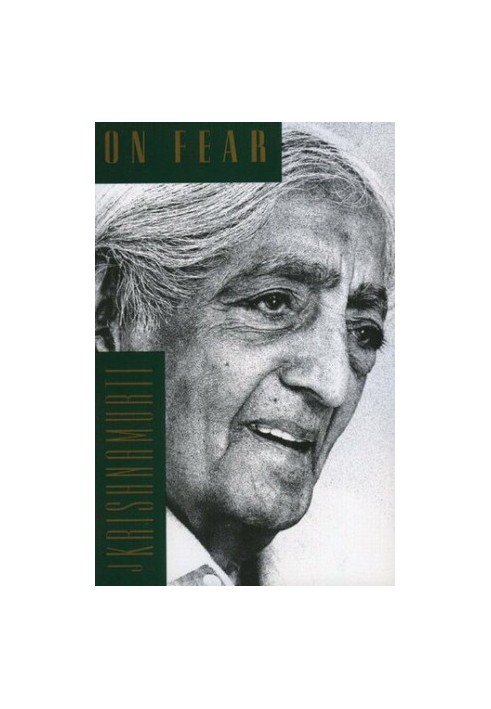 On Fear
