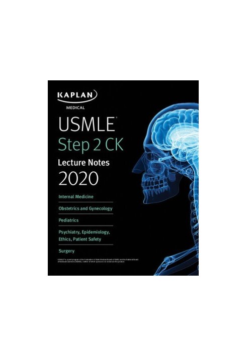 USMLE Step 2 Clinical Knowledge Lecture Notes 2020 5-Book Set [Internal Medicine, Ob-Gyn, Pediatrics, Psychiatry, Surgery]