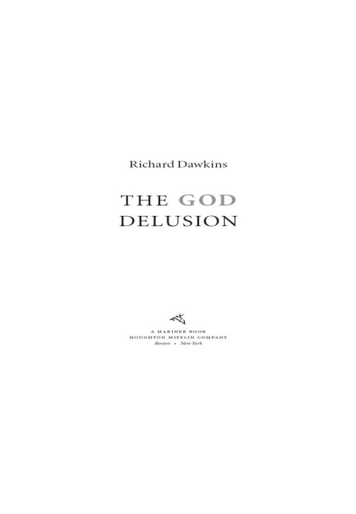 The God Delusion
