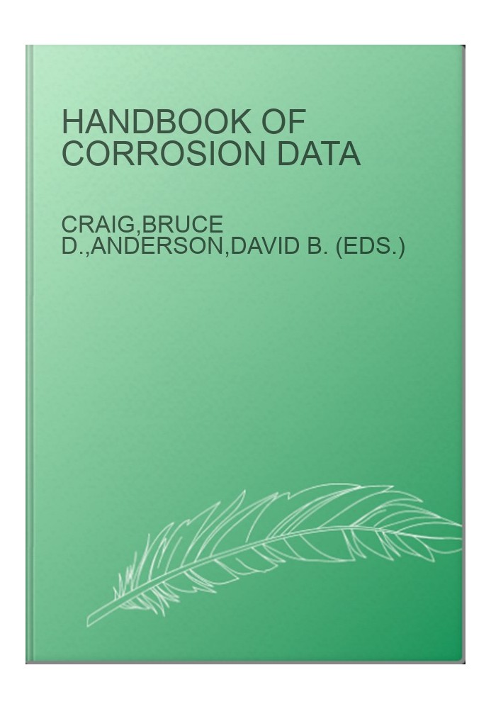Handbook of Corrosion Data