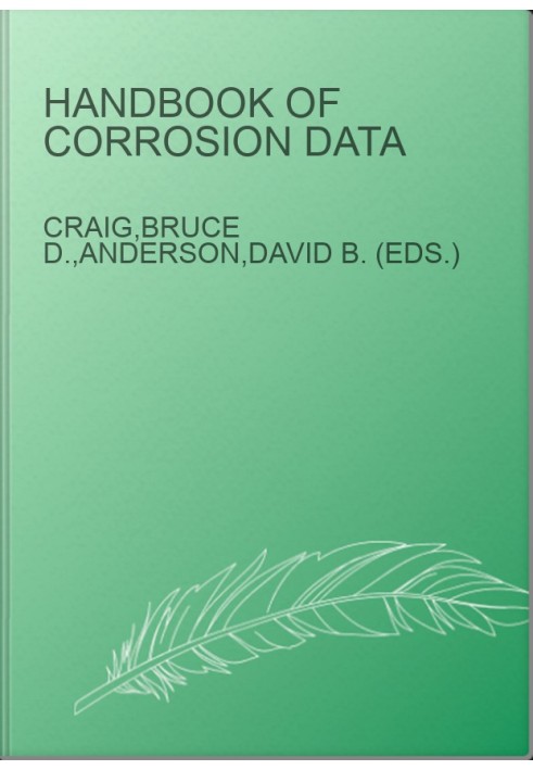 Handbook of Corrosion Data