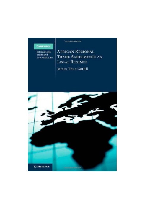 African Regional Trade Agreements as Legal Regimes