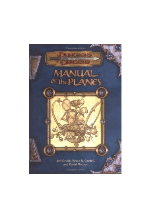 Manual of the Planes (Dungeon & Dragons d20 3.0 Fantasy Roleplaying)