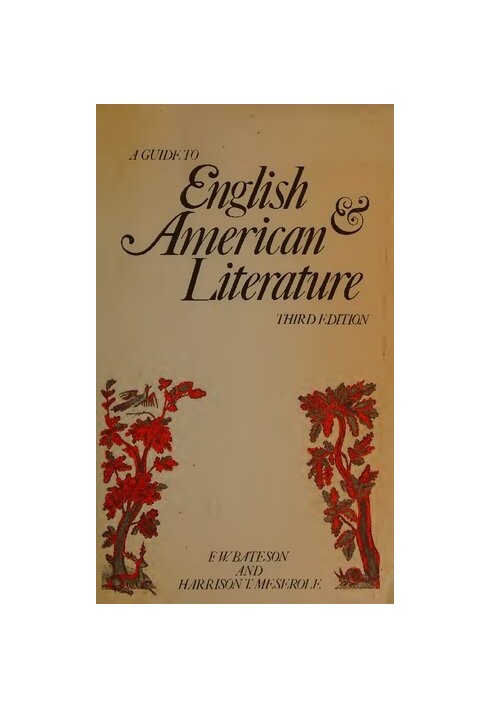A Guide to English and American Literature