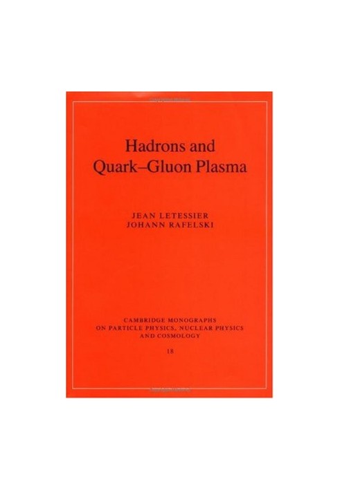 Hadrons and quark-gluon plasma