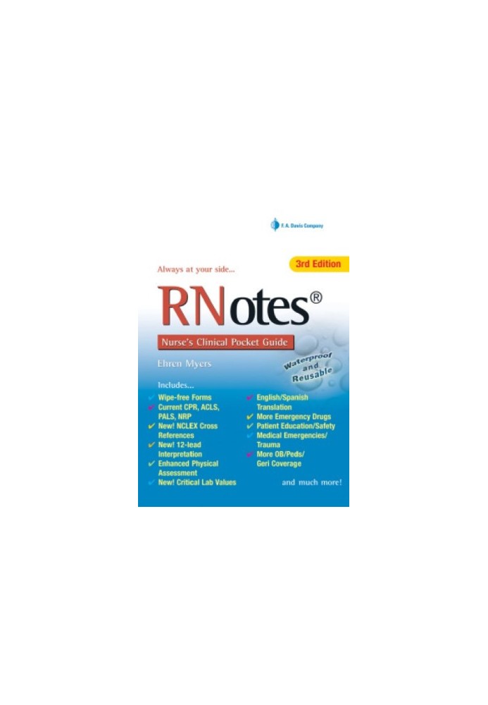 LPN notes: nurse's clinical pocket guide