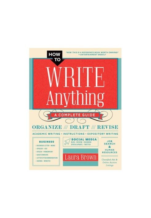 How to Write Anything: A Complete Guide