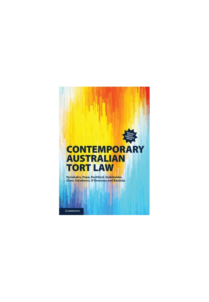 Contemporary Australian Tort Law