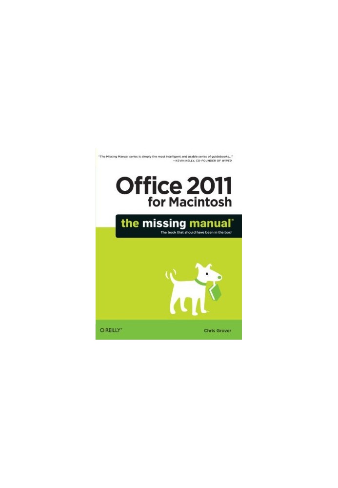 Office 2011 for Macintosh: The Missing Manual