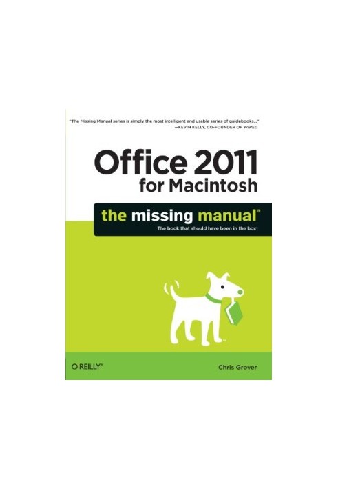 Office 2011 for Macintosh: The Missing Manual
