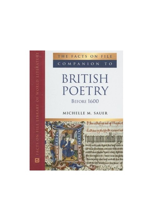 The Facts on File Companion to British Poetry Before 1600