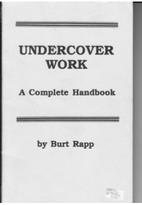 Undercover work - a complete handbook