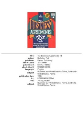 The business agreements kit
