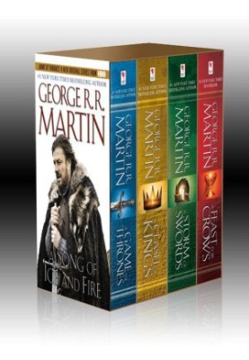 George R. R. Martin’s Song of Ice and Fire 4-Book Bundle: A Game of Thrones, A Clash of Kings, A Storm of Swords, A Feast for