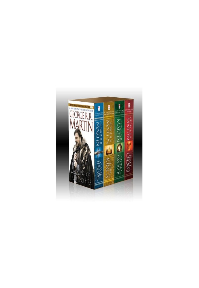 George R. R. Martin’s Song of Ice and Fire 4-Book Bundle: A Game of Thrones, A Clash of Kings, A Storm of Swords, A Feast for
