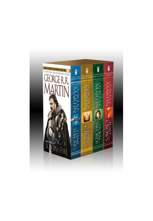 George R. R. Martin’s Song of Ice and Fire 4-Book Bundle: A Game of Thrones, A Clash of Kings, A Storm of Swords, A Feast for