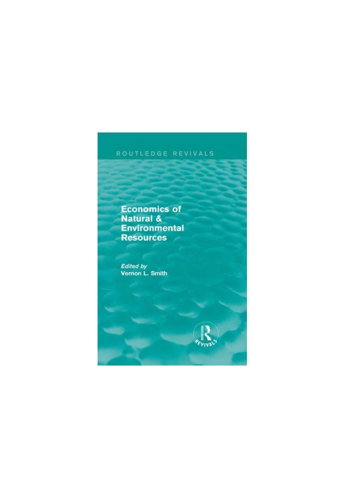 Economics of Natural & Environmental Resources