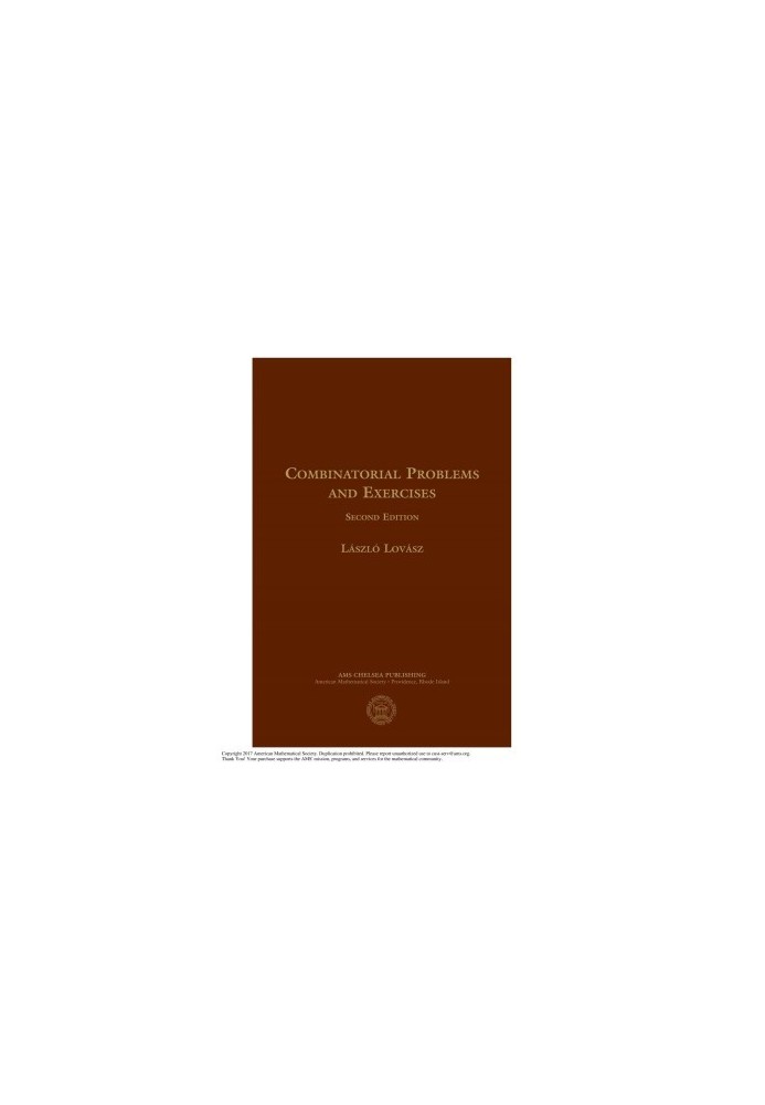 Combinatorial Problems and Exercises