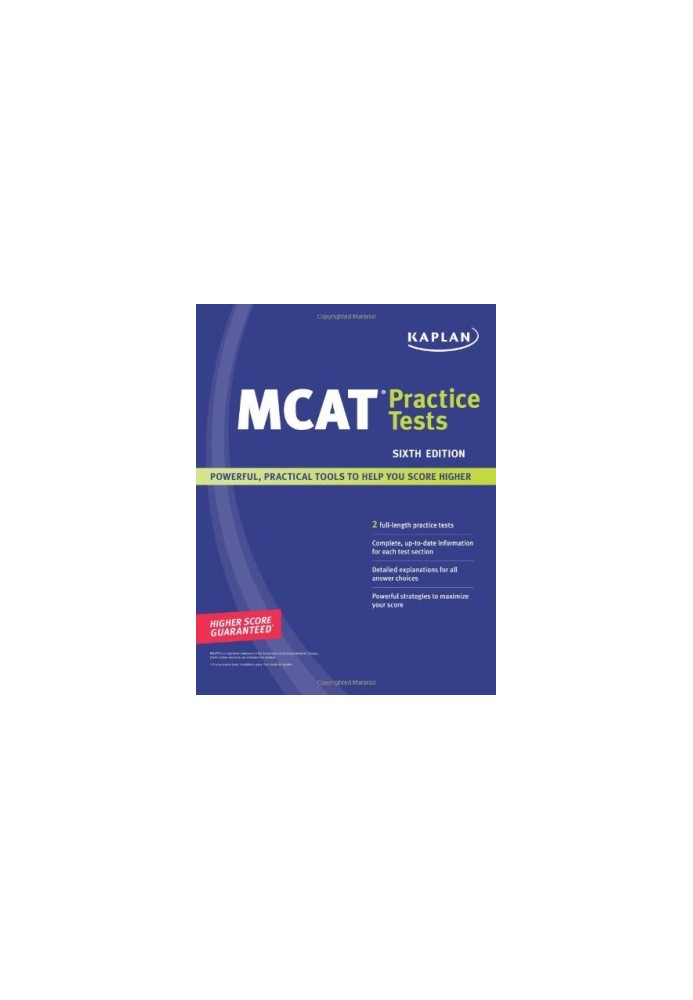 Kaplan MCAT Practice Tests