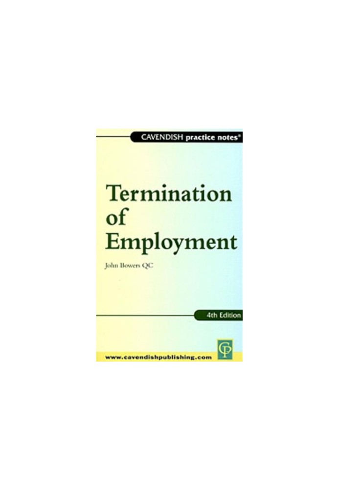 Practice Notes: Termination of Employment (Practice Notes Series)