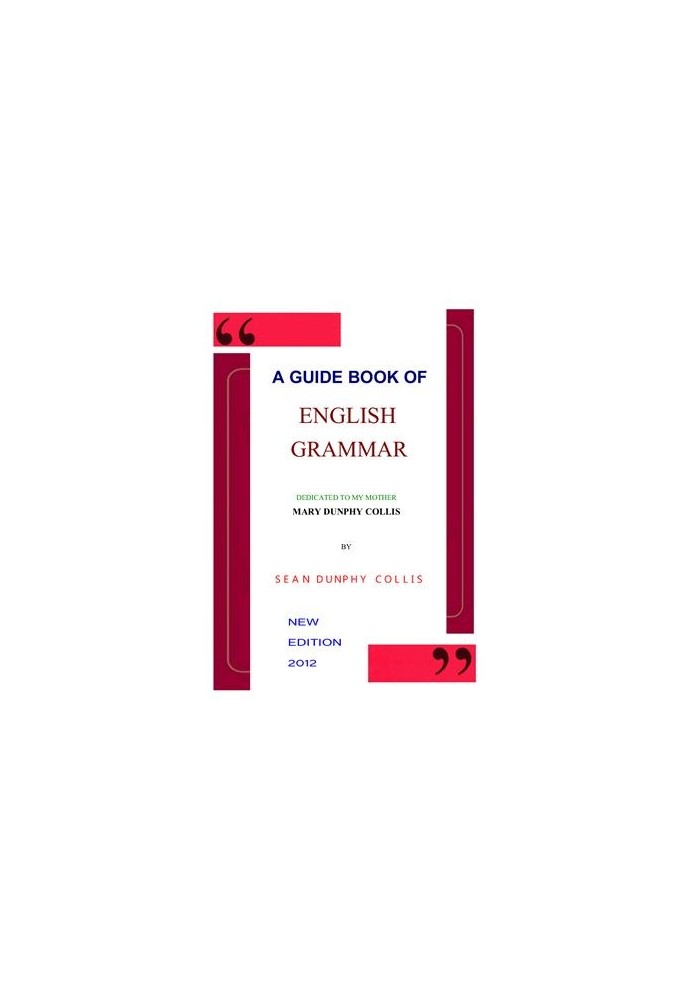 A Guide Book of English Grammar