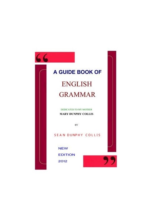 A Guide Book of English Grammar