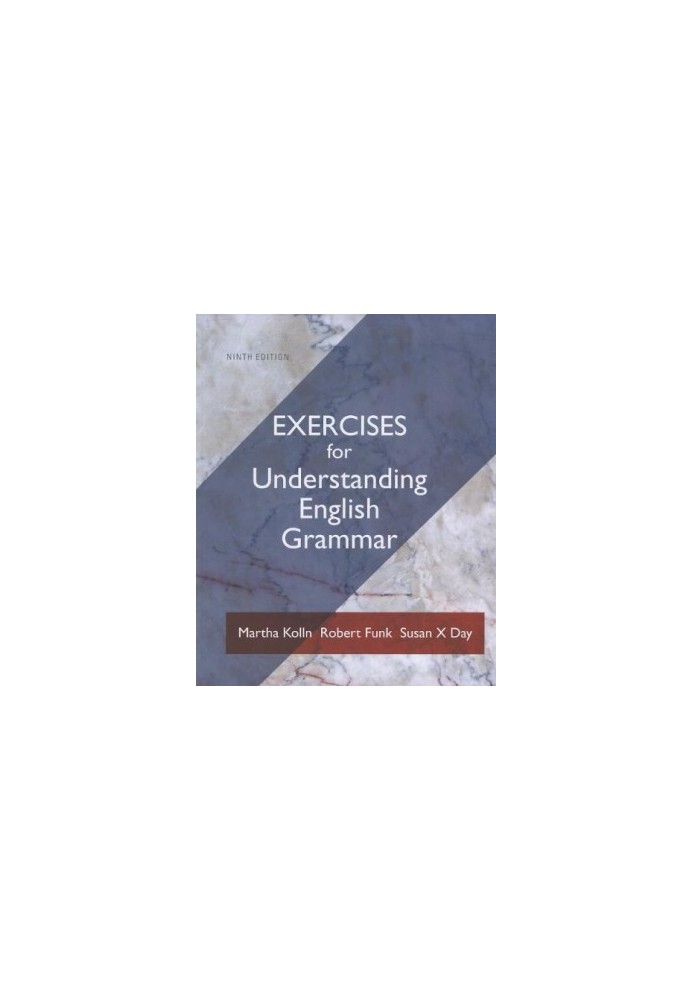 Exercise Book for Understanding English Grammar