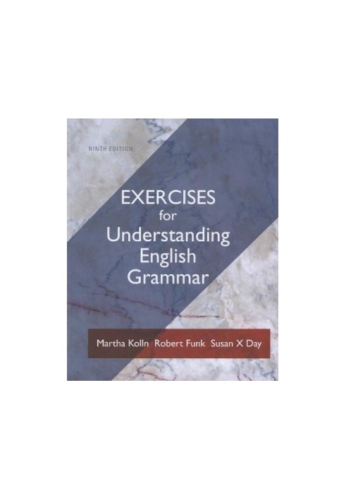 Exercise Book for Understanding English Grammar
