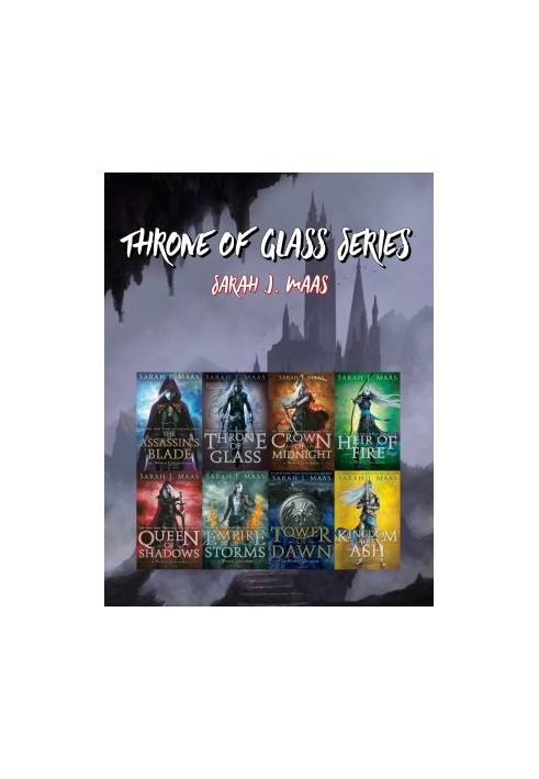 Maas, Sarah J. Throne of  Glass -Series [Complete Series Omnibus 1-8]
