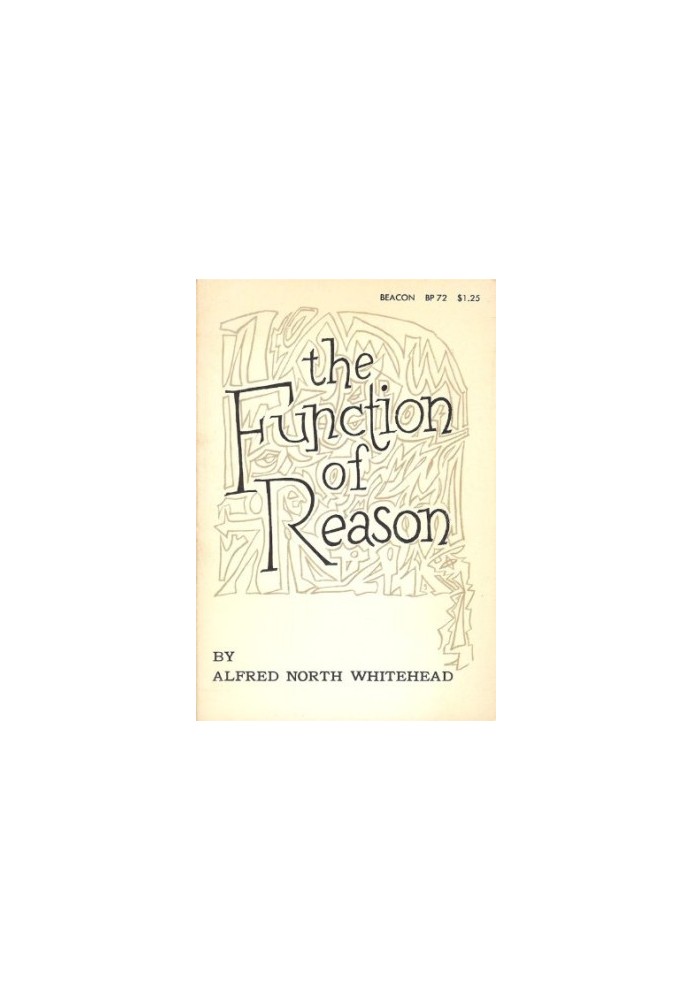 The Function of Reason